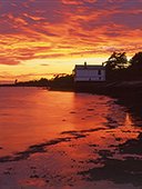 Lepe Watch House at Sunset  image ref 145